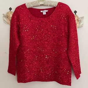 Rafael Essential Red long sleeved top